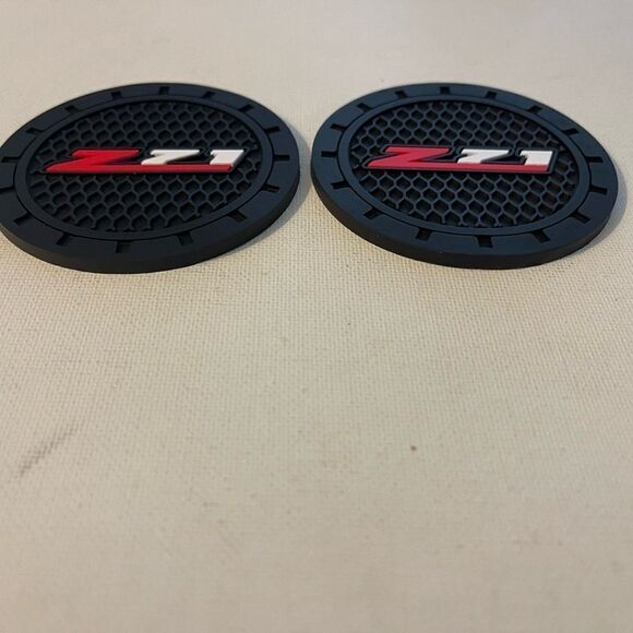 Z71 Car Cup Holder Coasters set of 2 NWT - Picture 3 of 4